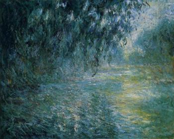Claude Oscar Monet : Morning on the Seine in the Rain